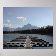 Teton Dock Poster