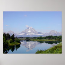 Teton Reflection Print