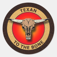 TEXAN TO THE BONE STICKERS