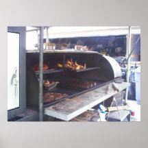 Texas BBQ Tailgate Party Poster