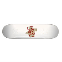 Texas Born - Stamp on Map Skateboard Deck