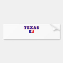 Texas Cowboy Bumper Sticker