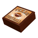 Texas Football Keepsake Jewellery Gift Box