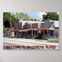 TEXAS GREETING CARDS PRINT