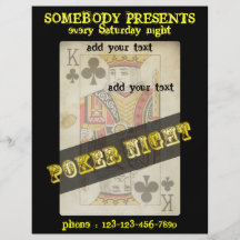 texas hold'em flyers