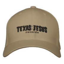 Texas Jesus Records baseball hat Embroidered Hats
