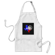 Texas Ranger Tea Party - Black Apron