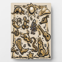 Texas Thang Plaque
