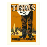 Texas Travel Vintage Postcard
