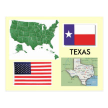 Texas, USA Postcard