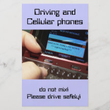 texting custom flyer