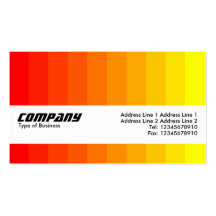 Texture Band - Colour Transition Business Card Template