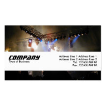 Texture Band - Lighting Array Business Card Templates