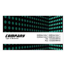 Texture Band - Tone Corner - Aqua Business Cards