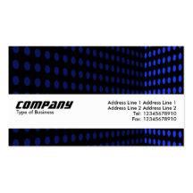 Texture Band - Tone Corner - Blue II Business Card Template