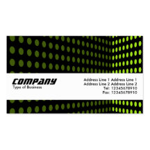 Texture Band - Tone Corner - Green Business Cards