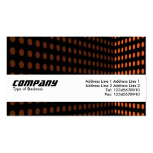 Texture Band - Tone Corner - Orange Business Card Template
