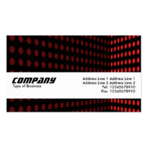Texture Band - Tone Corner - Red Business Card Templates