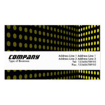 Texture Band - Tone Corner - Yellow Business Cards