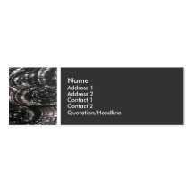 Texture Tone (Rain on a Pond) II Business Card Template