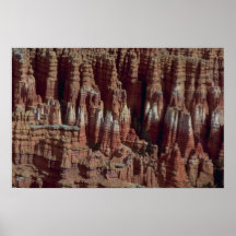 Textures of Bryce Canyon Poster