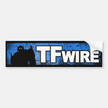 TFWIRE Logo Bumper Sticker