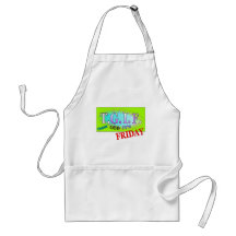 TGIF - Thank God It's Friday Aprons