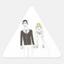 Th creepy wedding 2 sticker