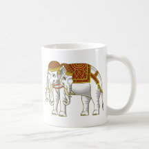 Thai Erawan White Elephant Mug