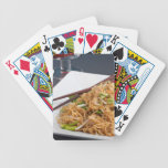 Thai Food Lo Mein Noodles Dish playing cards
