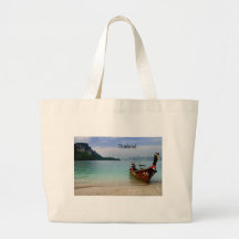 Thailand beach in Krabi (St.K) Canvas Bags