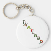 Thailand Chilli Peppers Keychains