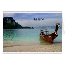 Thailand Krabi beach (new) (St.K) Card