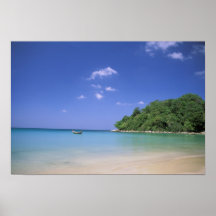 Thailand, Phuket Island. Beach. Print