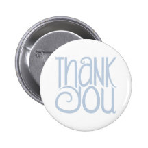 Thank You Blue Button