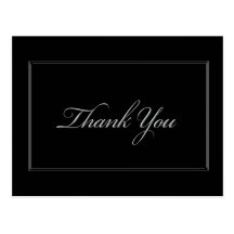 Thank You Border Post Card
