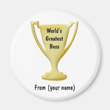 Thank You Boss Gift Manget Refrigerator Magnet