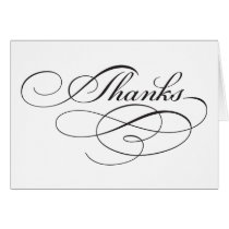 Thank You Card cards