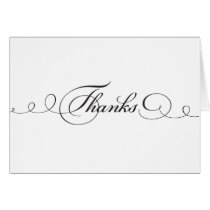 Thank You Card cards