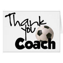 Thank You Coach, Soccer Cards
