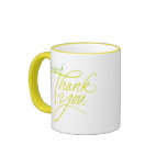Thank You Coffee Mug