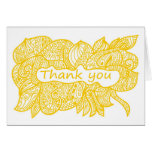 Thank you doodle greeting cards