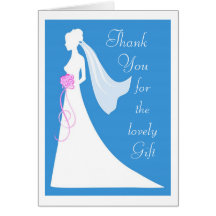 Thank You for the lovely Gift Greeting Card