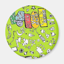 Thank You Greeting Card Magnets