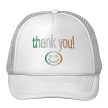 Thank You! Ireland Flag Colours Hat