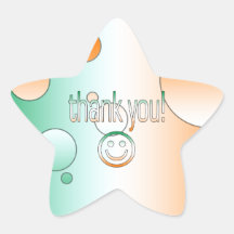 Thank You! Ireland Flag Colours Pop Art Sticker