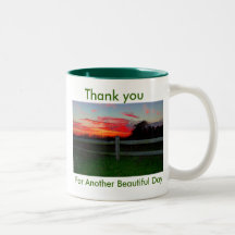 Thank you mug
