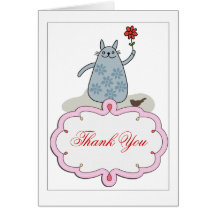 Thank You Note Card