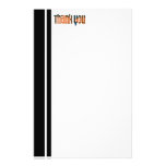 thank you personalized stationery