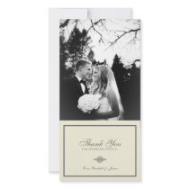 Thank You Photo Card // The Elegance Collection